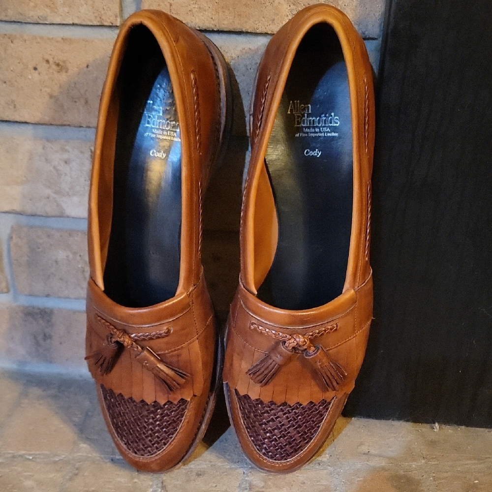 Allen Edmonds Cody Mens Brown Loafers
